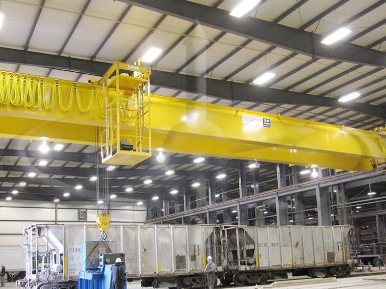 30-Ton-Double-Girder-Top-Running-Bridge-Crane - Engineered Lifting Systems